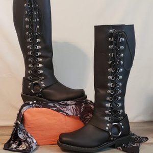 Women's Harley Davidson Boots Size 8
